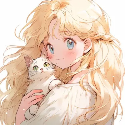 独家精选女生动漫头像图片