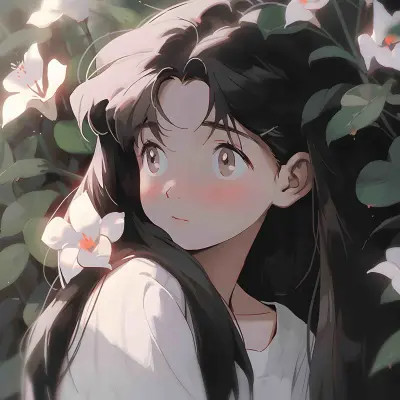 好看的动漫女头图片