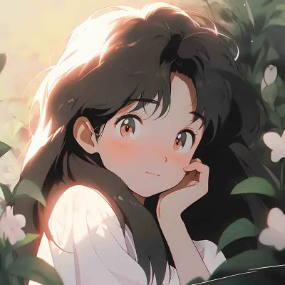 好看的动漫女头图片