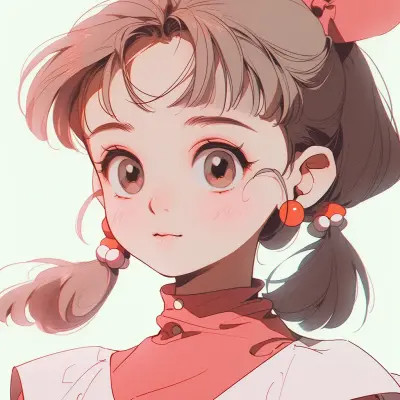 好看的动漫女头图片