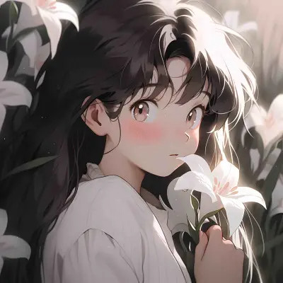 好看的动漫女头图片