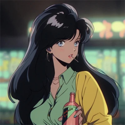 稀有罕见好看的动漫女生头像图片