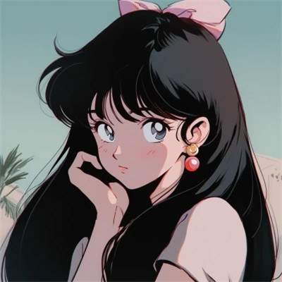 稀有罕见好看的动漫女生头像图片
