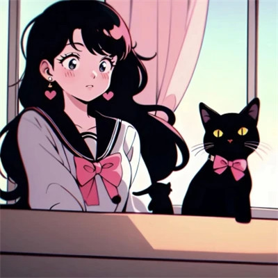 二次元女生头像精选