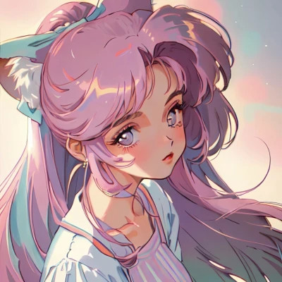 优质动漫女生头像