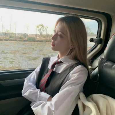 酷酷的女生头像图片