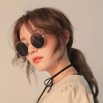 冷酷女生头像图片