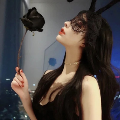 冷酷女生头像图片