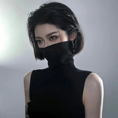 冷酷女生头像图片