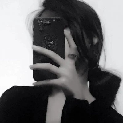 冷酷女生头像图片