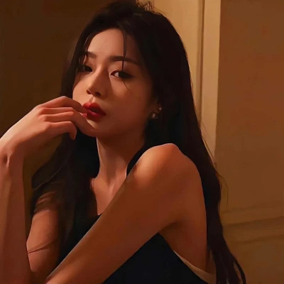 冷酷女生头像图片