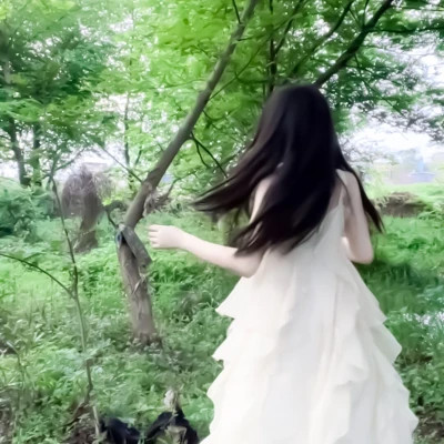 超美的不露脸头像图片
