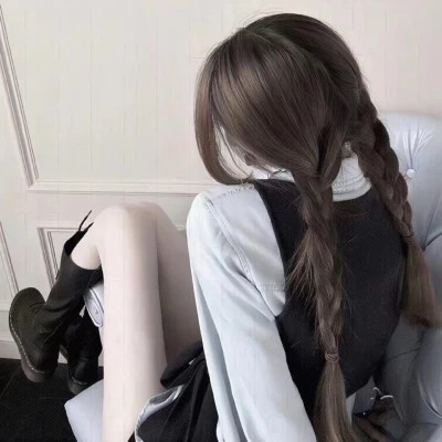 超美的不露脸头像图片