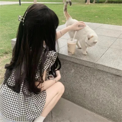 超美的不露脸头像图片