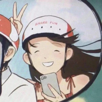 一眼惊鸿的神仙情侣头像动漫