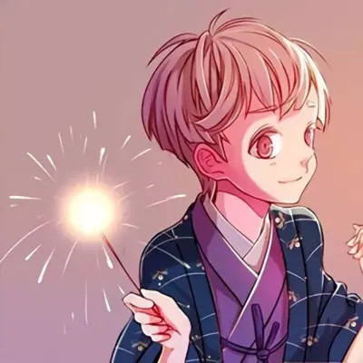一眼惊鸿的神仙情侣头像动漫