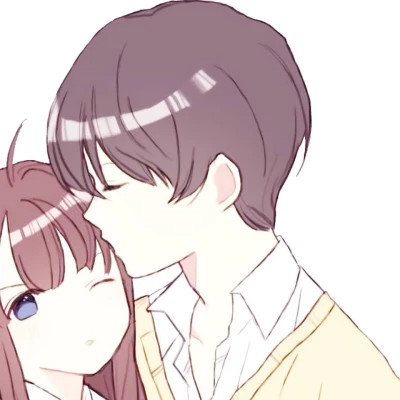 二次元情侣头像一对