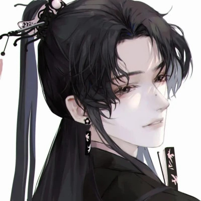 古风动漫男生头像图片