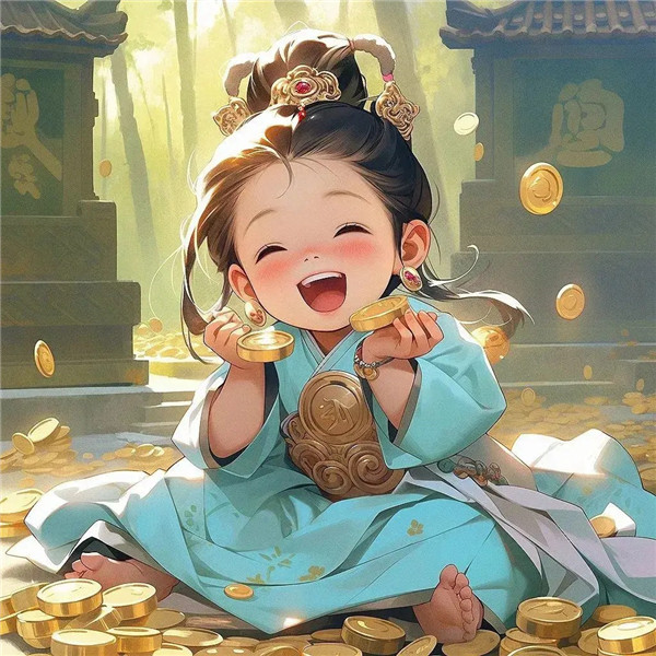 暴富头像图片
