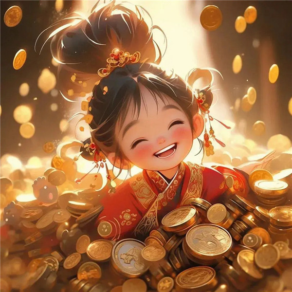 暴富头像图片