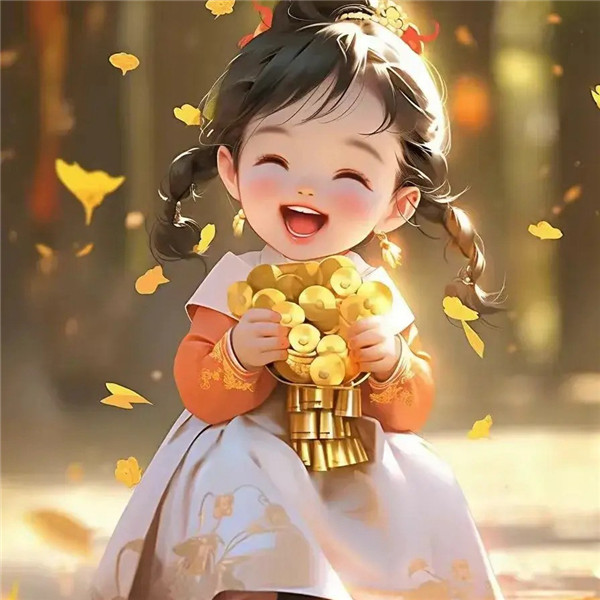 暴富头像图片