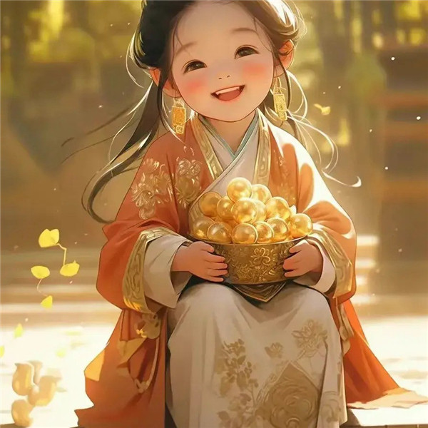 暴富头像图片