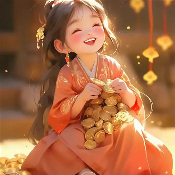 暴富头像图片