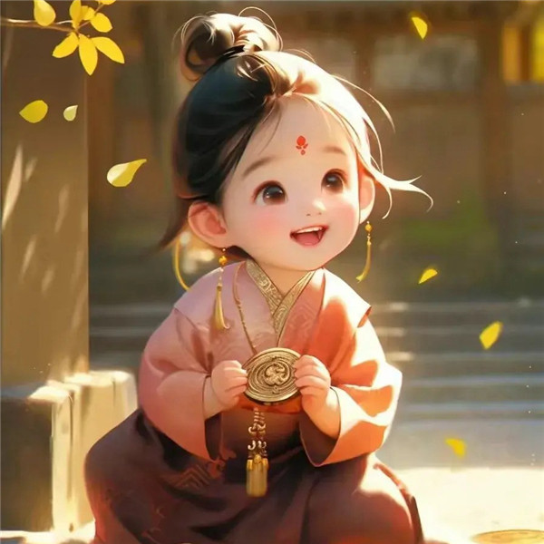 暴富头像图片