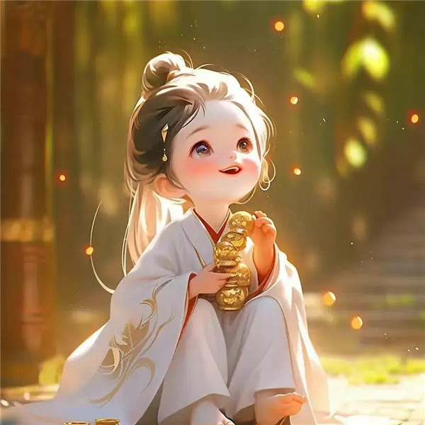暴富头像图片