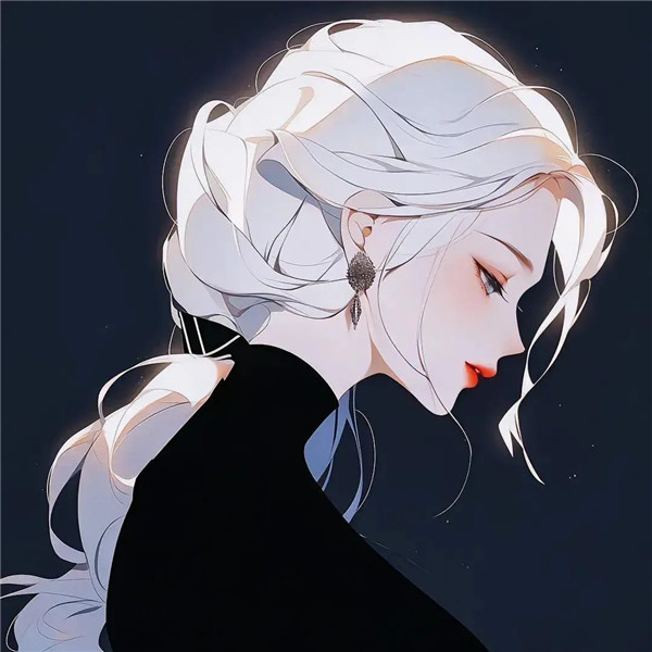 温柔治愈动漫女生头像图片