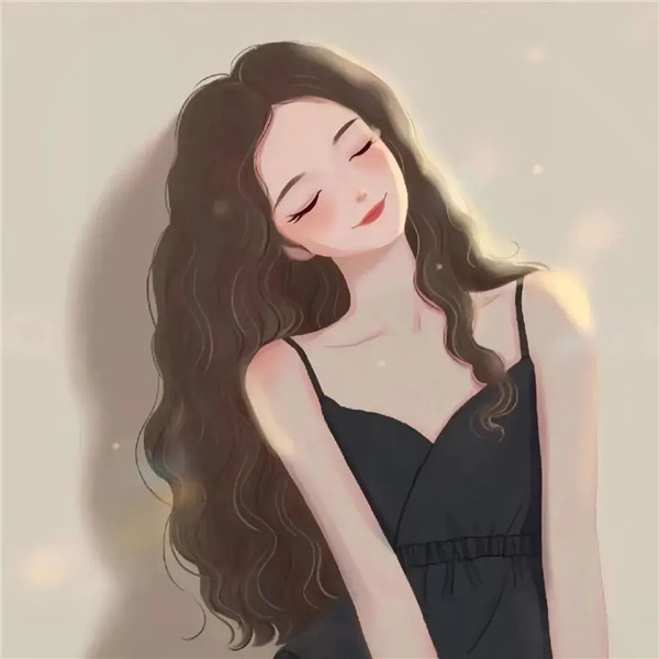 温柔治愈动漫女生头像图片