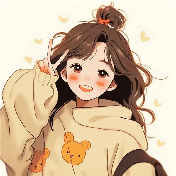 好看的女生微信头像图片