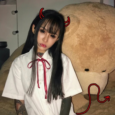 个性独特女生头像