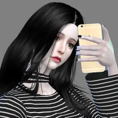 精选真人女生头像图片