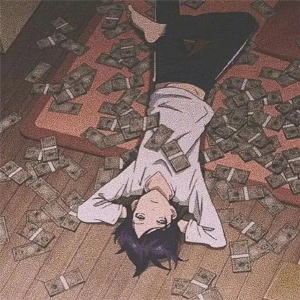 招财暴富头像图片