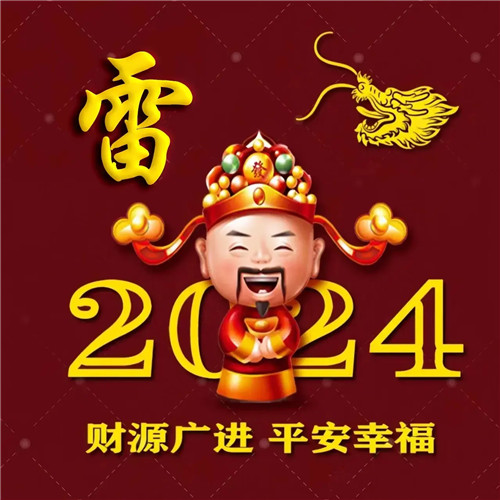 2025新年专属姓氏招财好运微信头像图片