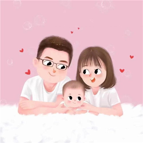 2025头像一家三口高清图片