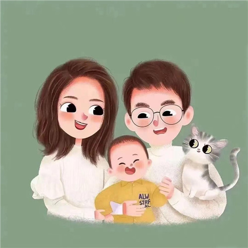 2025头像一家三口高清图片
