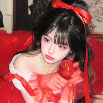 圣诞节头像女生可爱浪漫图片