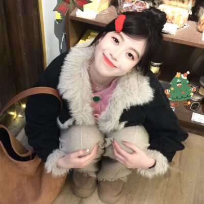 圣诞节头像女生可爱浪漫图片