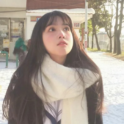 超温柔甜美女生头像图片