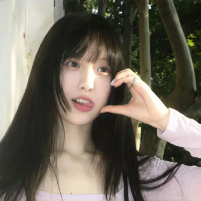 超温柔甜美女生头像图片