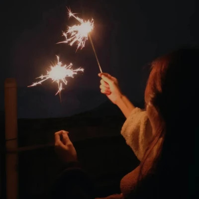 真人女生跨年微信头像