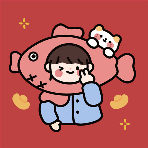新年情侣转运头像
