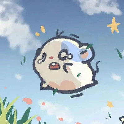 超萌Q版一左一右情侣头像