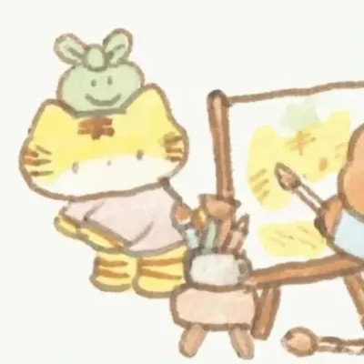 超萌Q版一左一右情侣头像