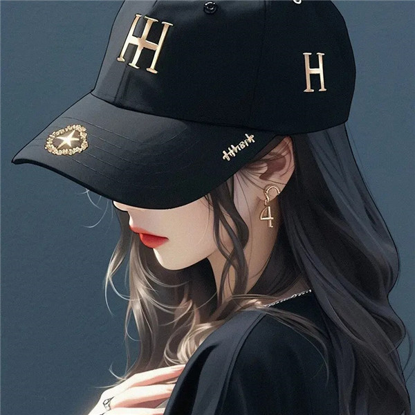 暗黑系不露脸头像女