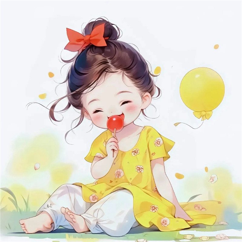 乐观积极治愈系女生头像图片