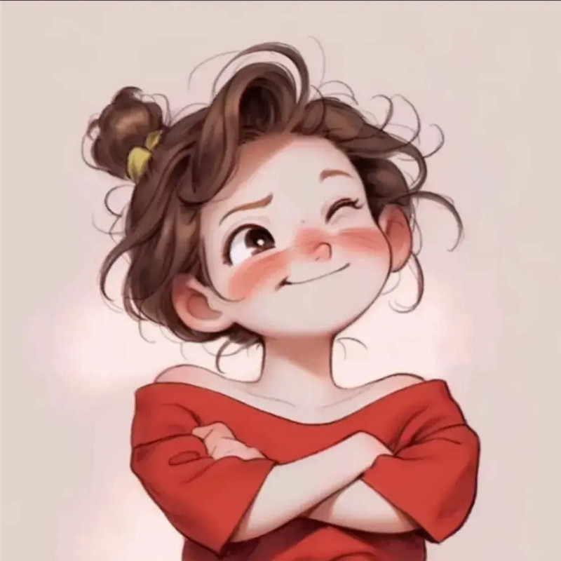 乐观积极治愈系女生头像图片