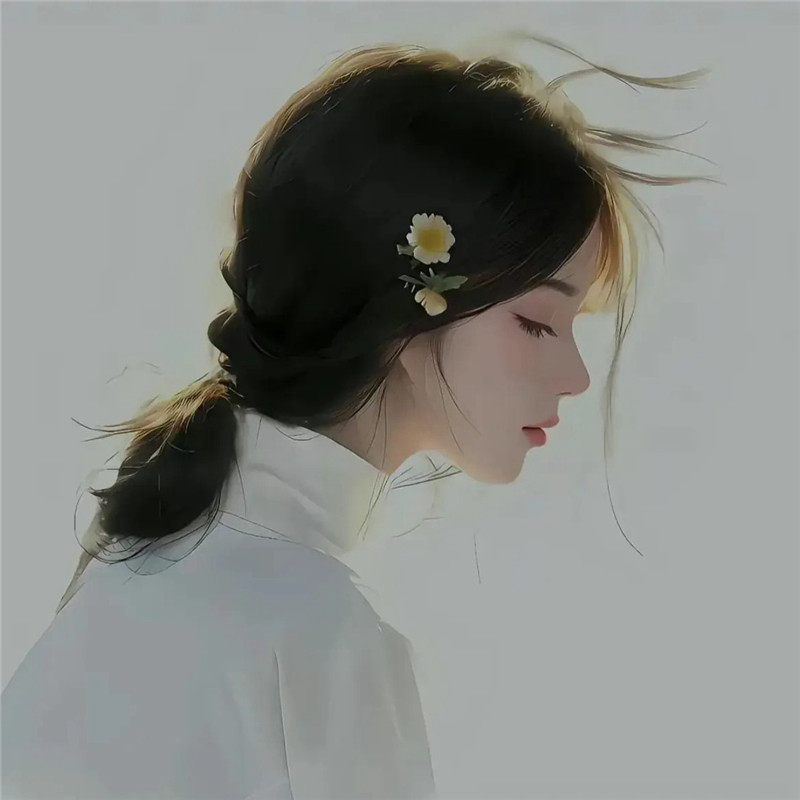 乐观积极治愈系女生头像图片